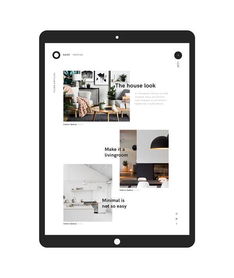 bon净透空灵的产品网站设计