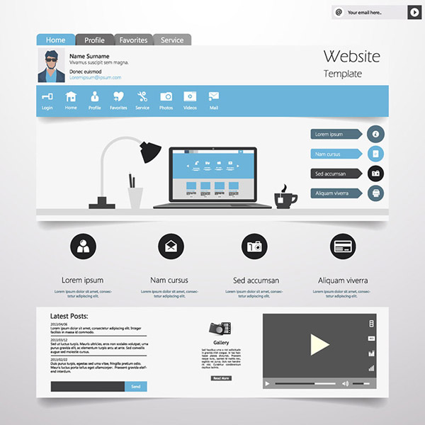 网站设计元素_素材中国sccnn.com